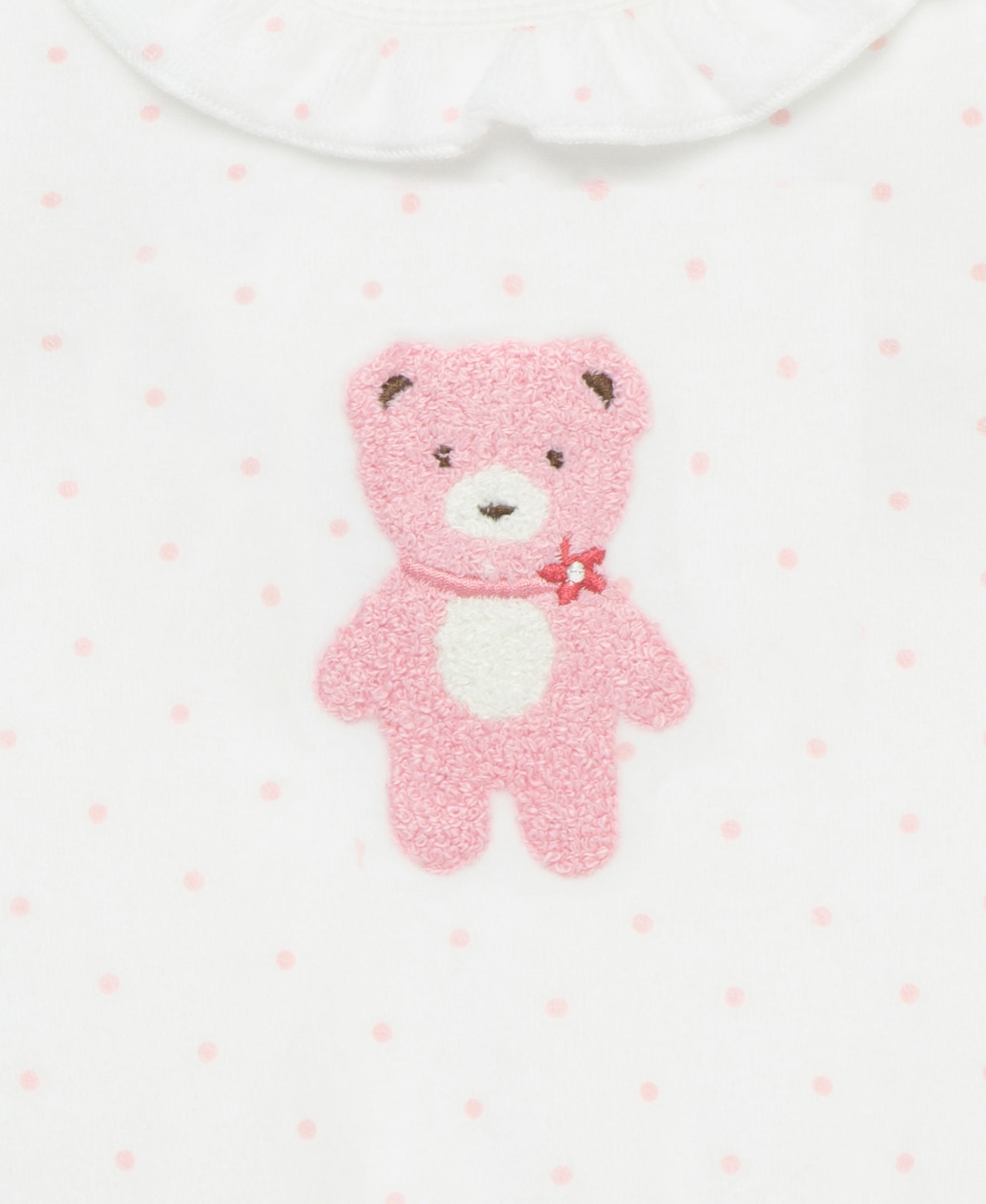 Sweet Bear Velour Pant Set - Little Me