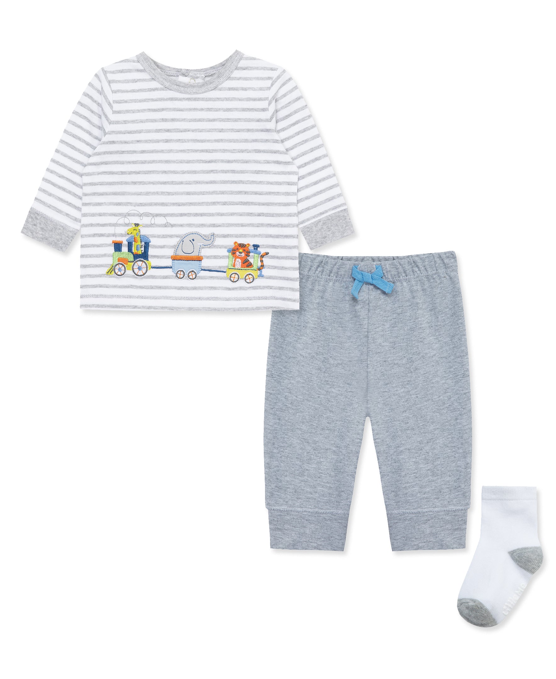 Safari Train Jogger Set - Little Me