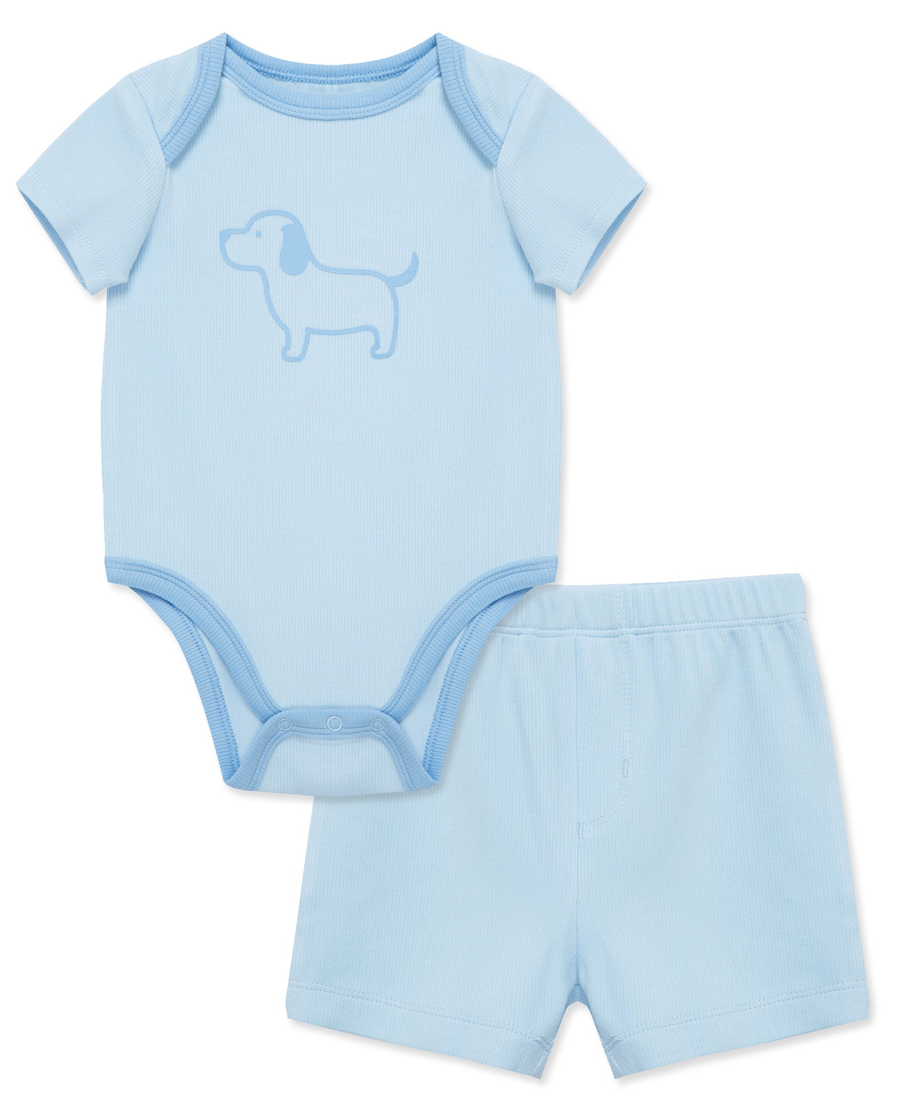 Puppy Bodysuit & Short Set - Little Me