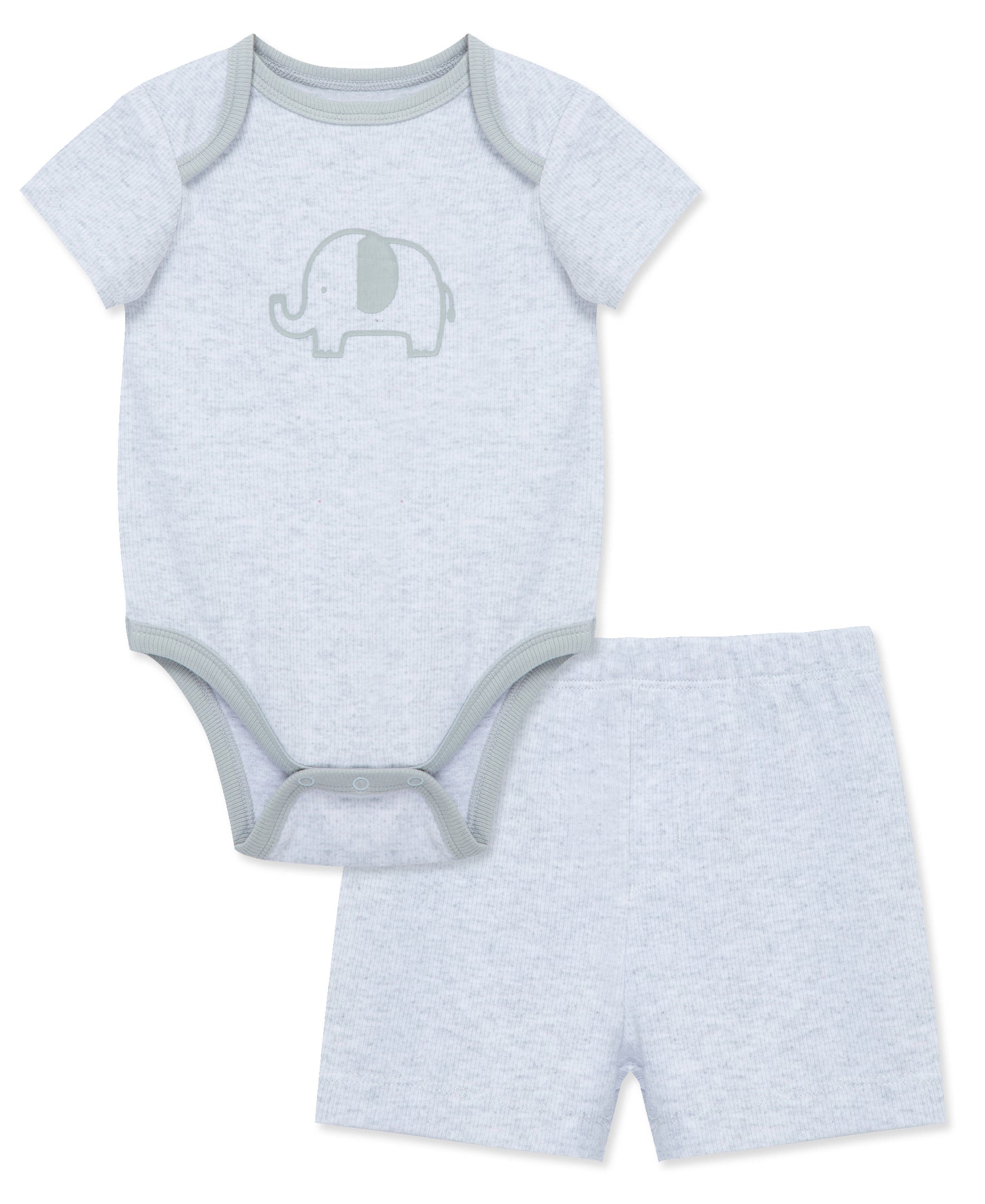 Elephant Bodysuit & Short Set - Little Me