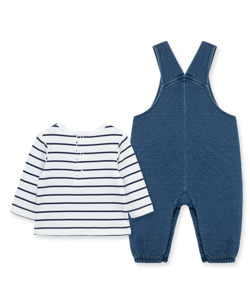 Safari Cotton Blend Overall Set - Little Me