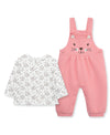 Kitty Knit Overall Set - Little Me