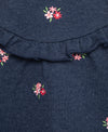 Floral Schiffli Infant Cotton Overall Set - Little Me