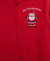 Santa Cotton Coverall - Little Me