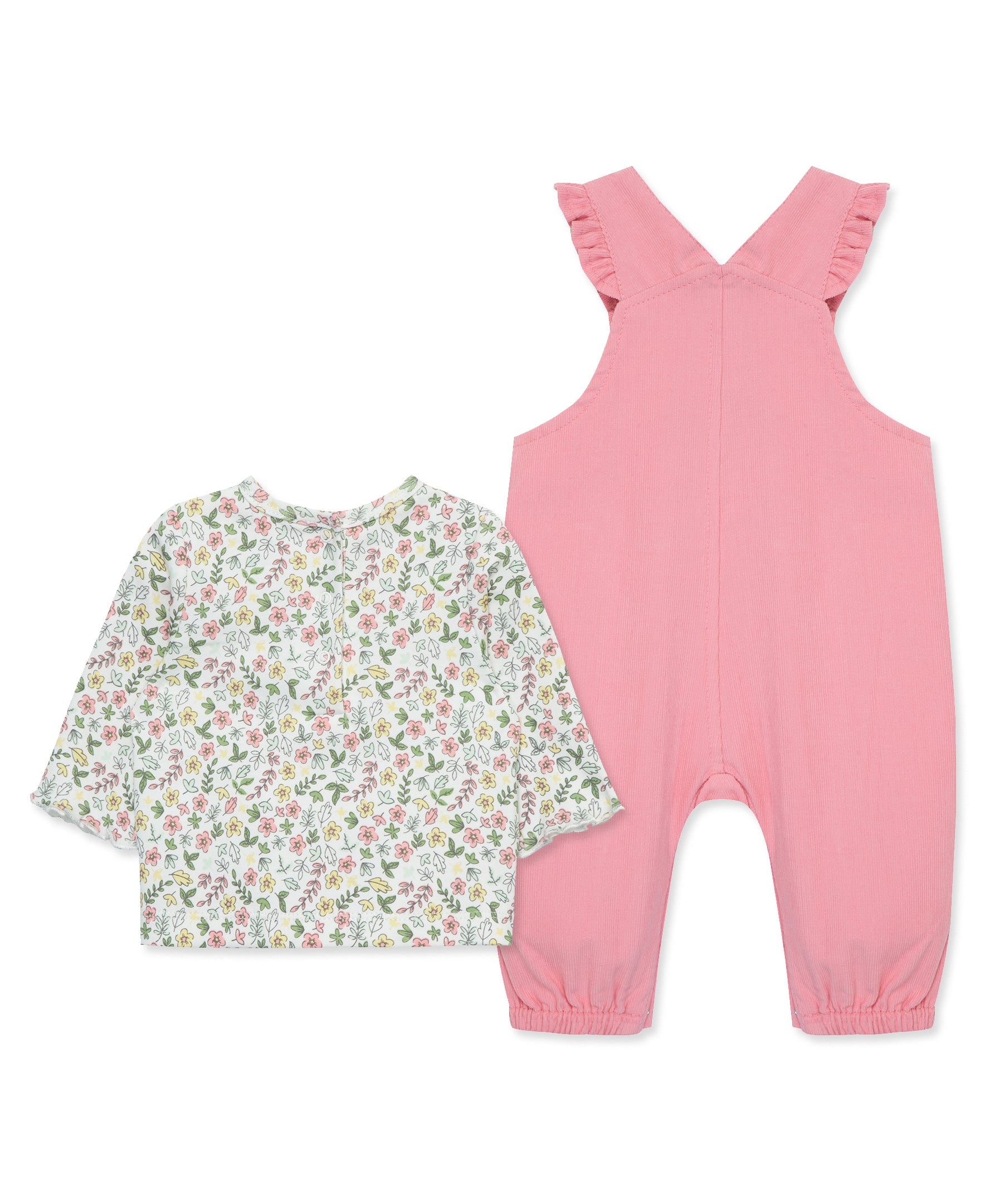 Ditsy Woven Overall Set (12M-24M) - Little Me