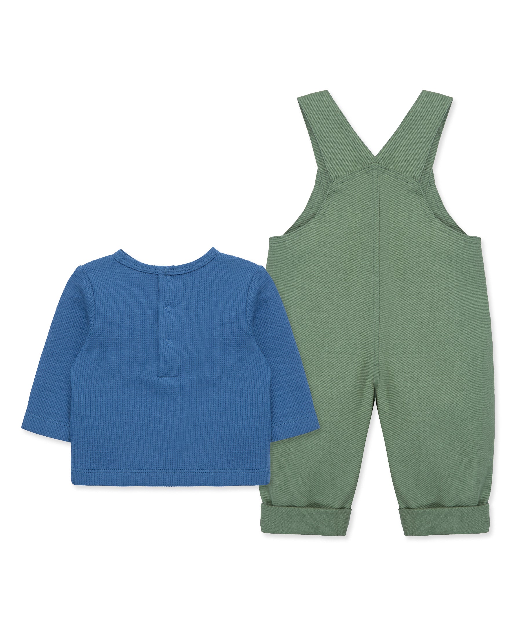 Tractors Woven Overall Set (12M-24M) - Little Me