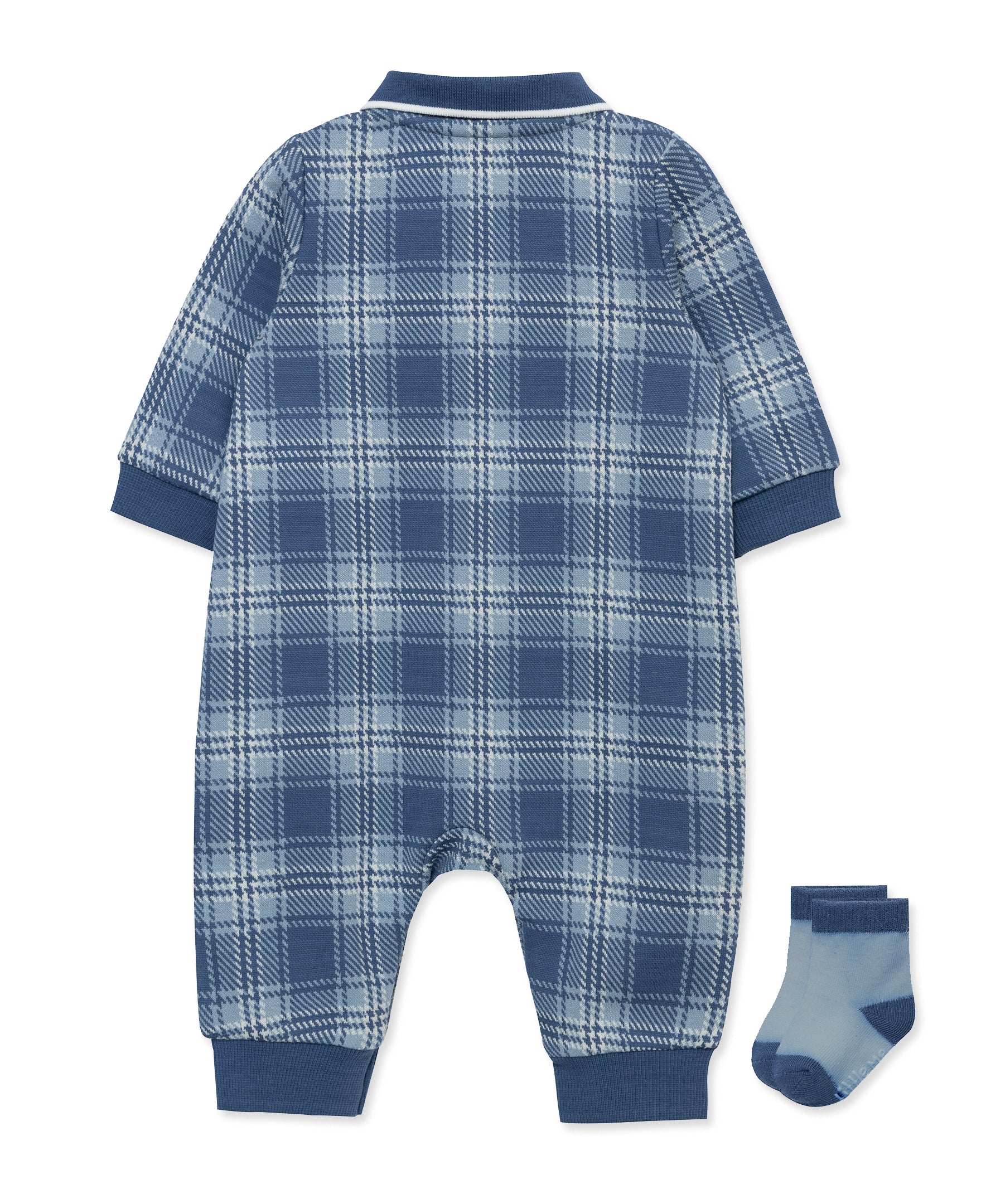 Plaid Coverall Set - Little Me