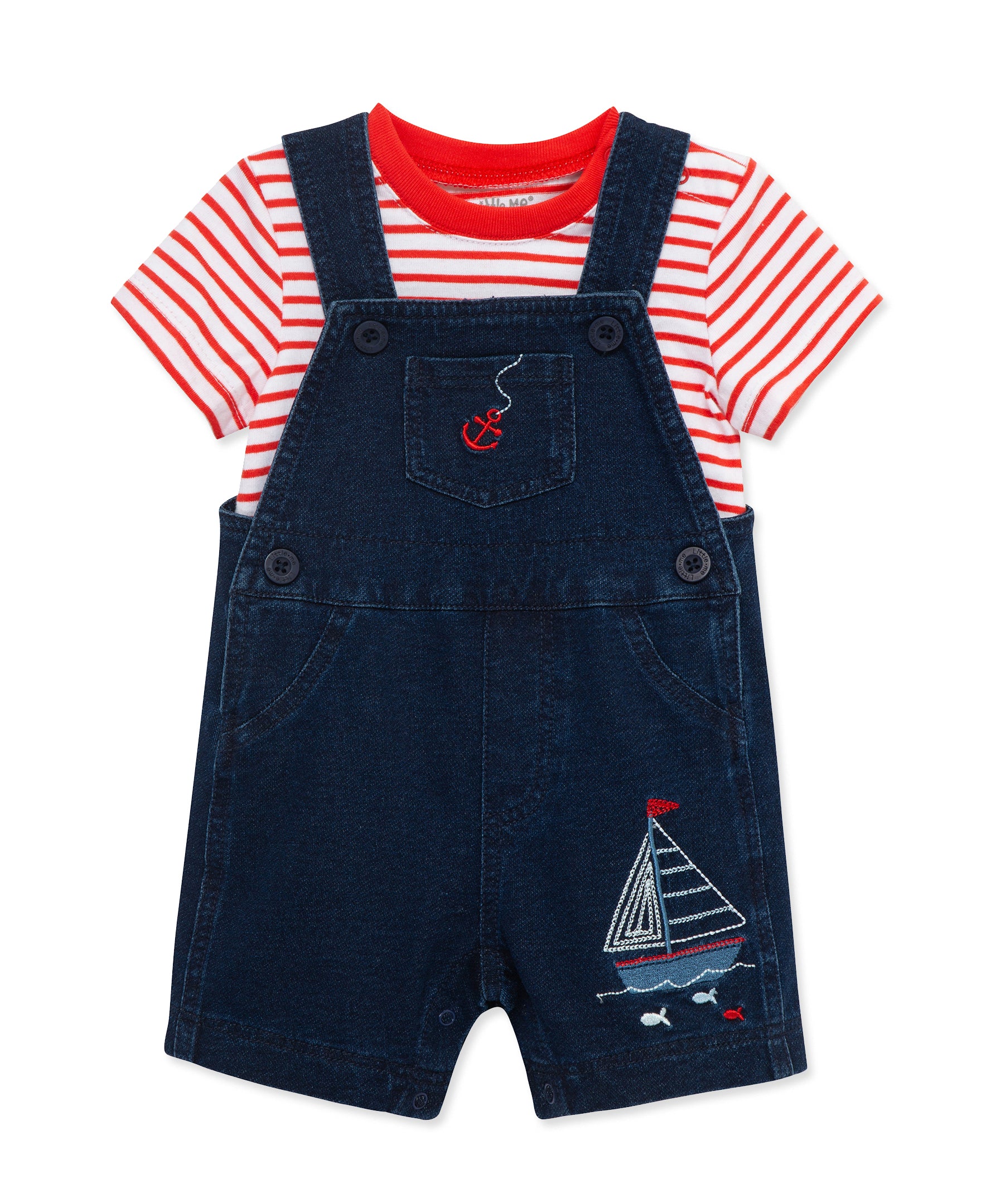 Sailboat Shortall (12M-24M) - Little Me