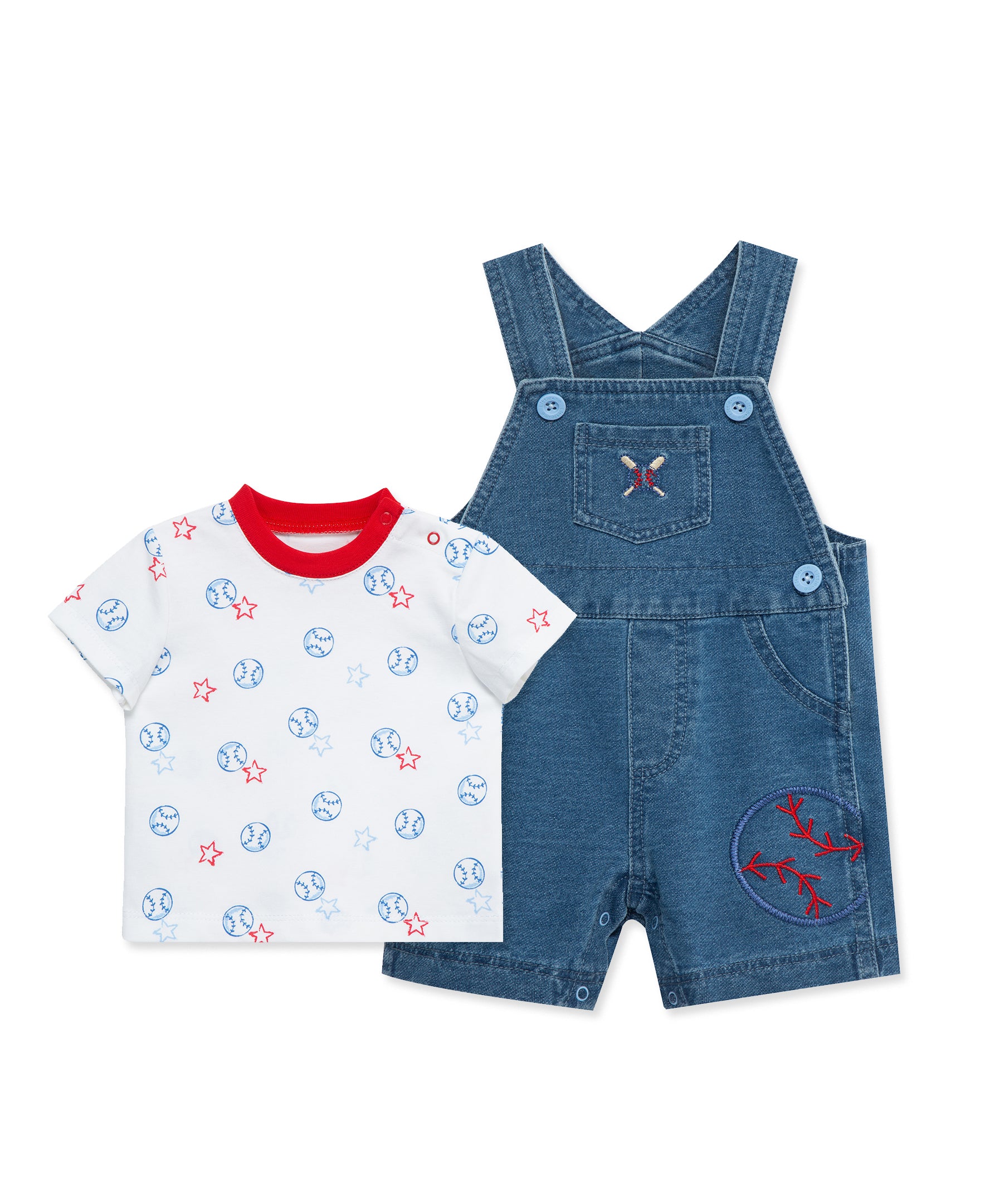 Baseball Shortall (12M-24M) - Little Me