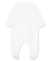 Holly Bear Velour Footie - Little Me