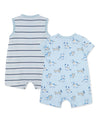 Puppies 2-Pack Rompers - Little Me
