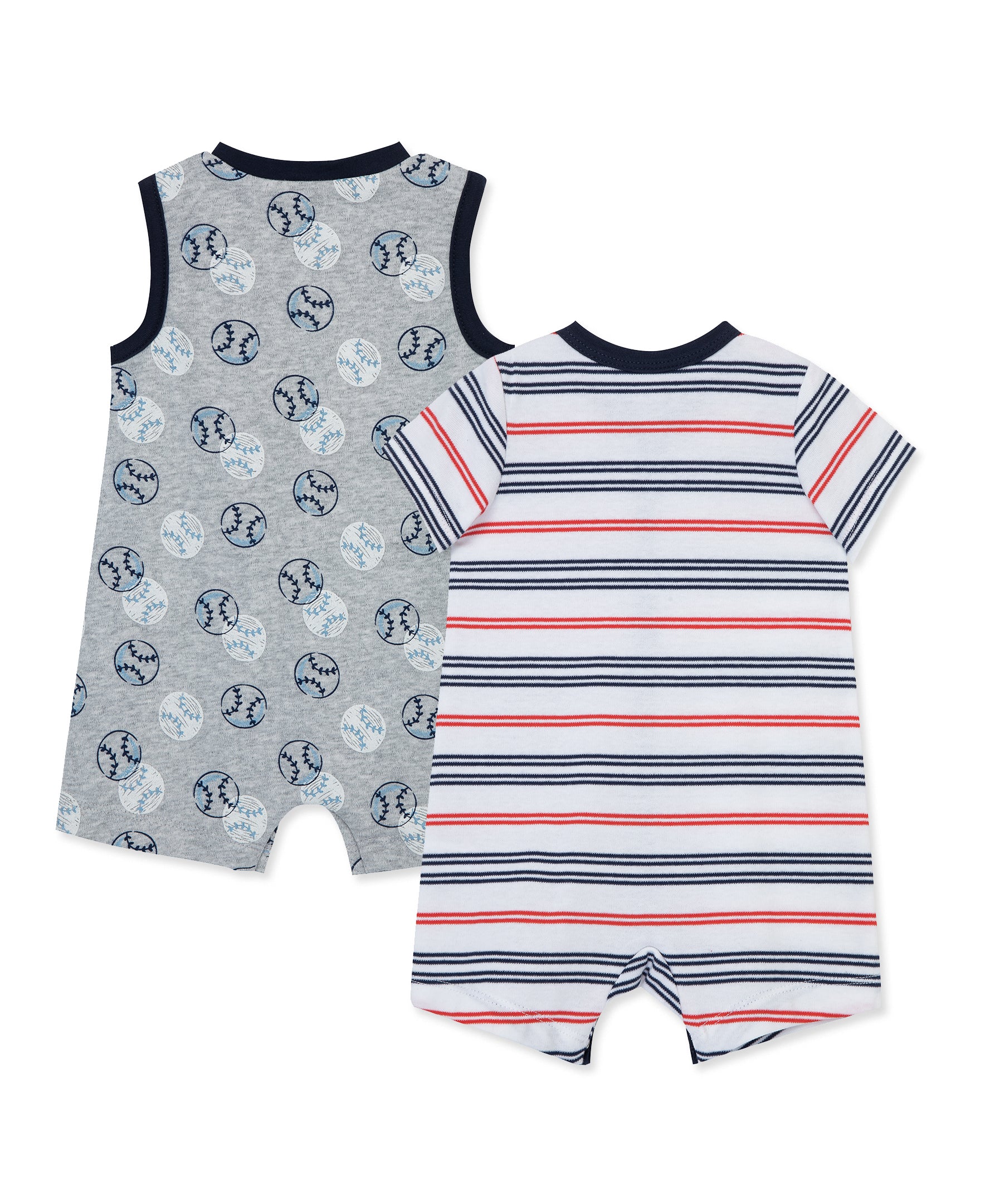 Baseball 2-Pack Rompers - Little Me