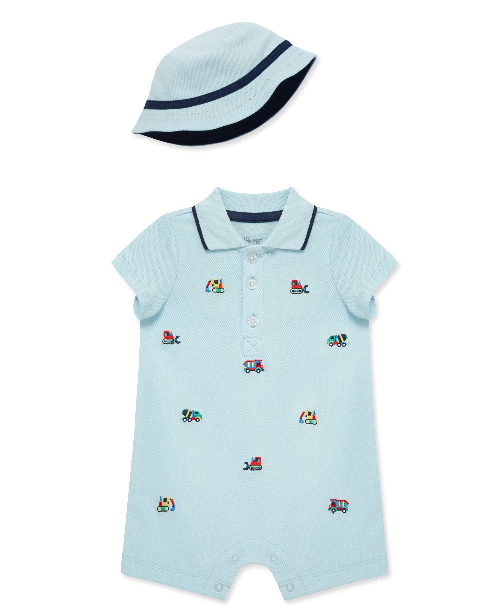 Trucks Romper & Hat - Little Me