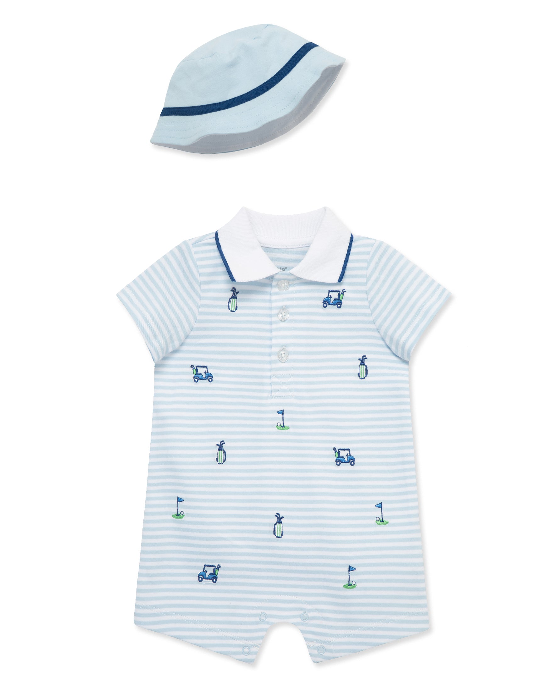 Golf Romper & Hat - Little Me