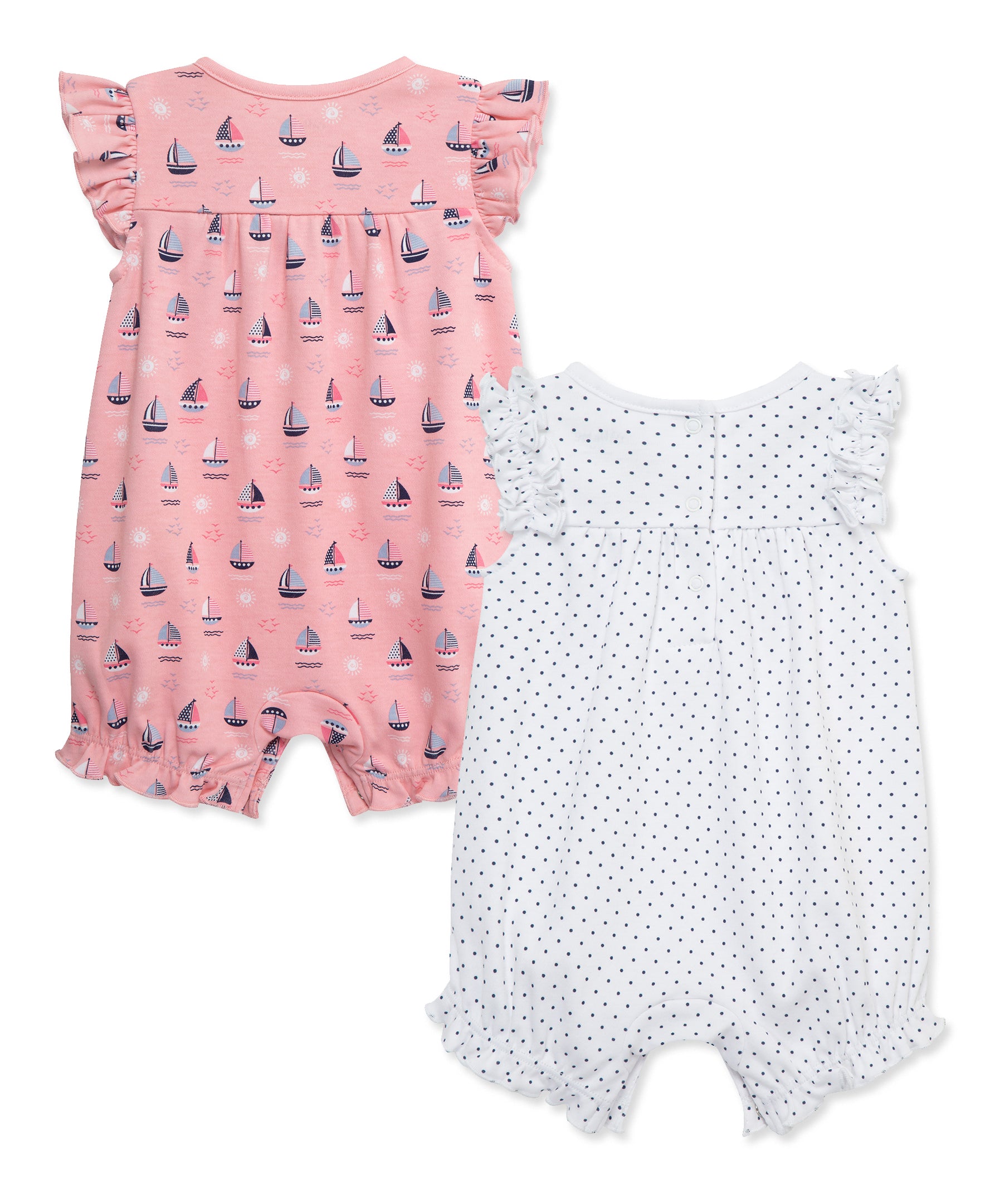 Sailboats Rompers (2-Pack) - Little Me