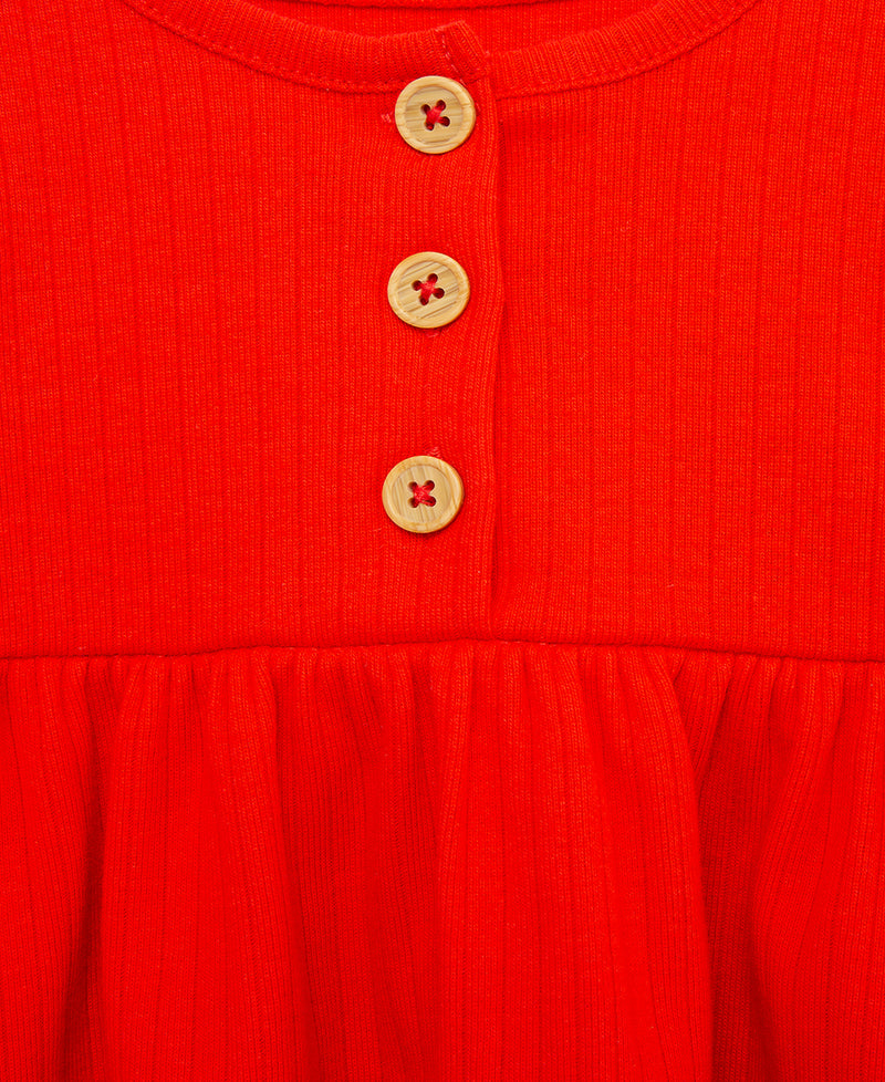 Daisy Button Knit Infant Tunic Set - Little Me