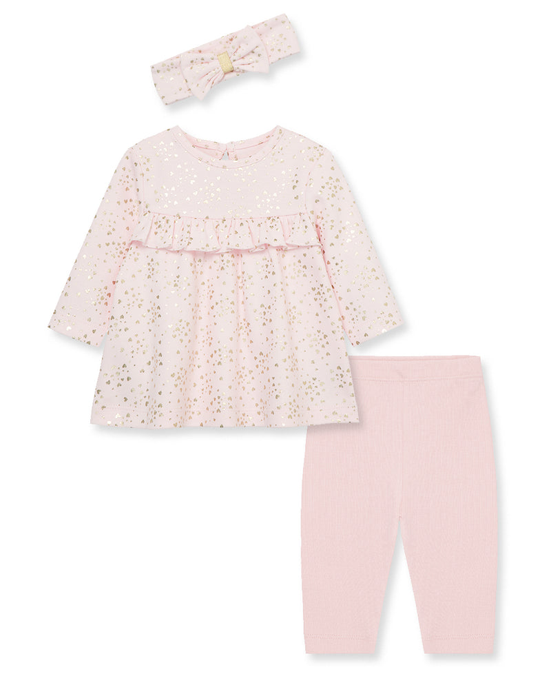 Heart Shine Infant Tunic Set - Little Me