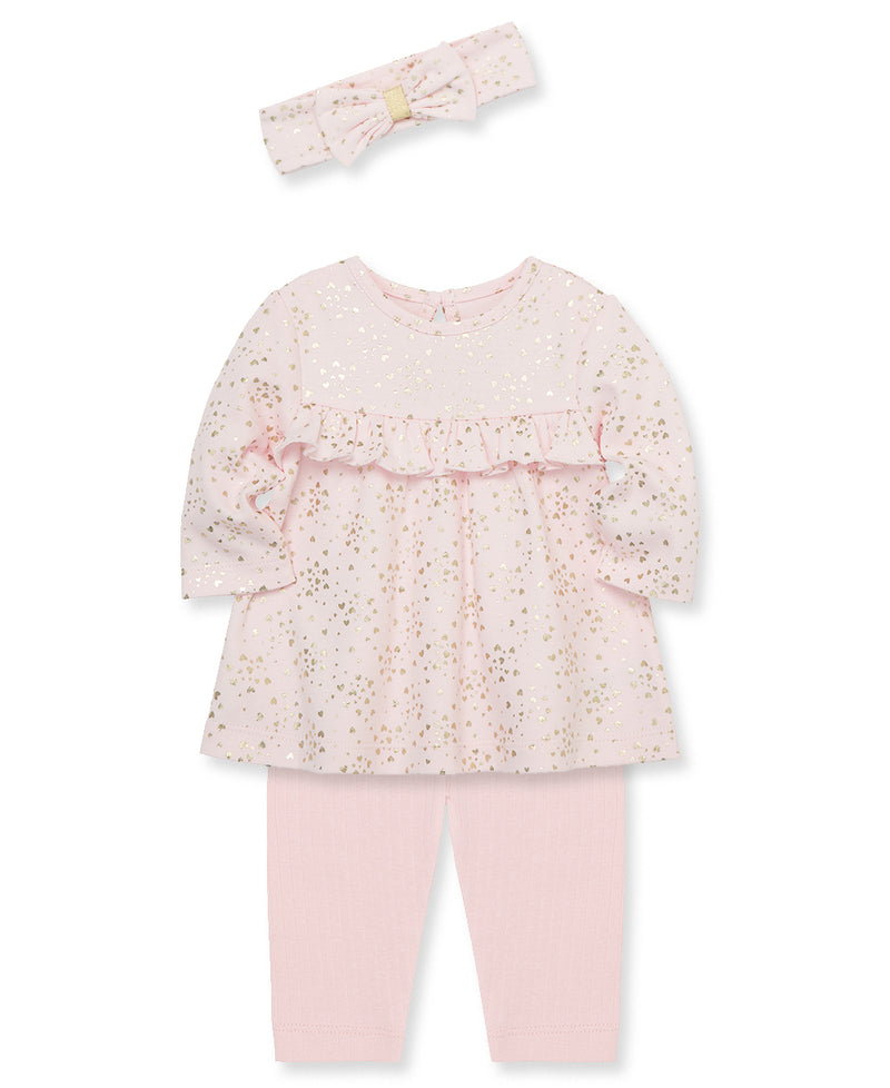 Heart Shine Infant Tunic Set - Little Me