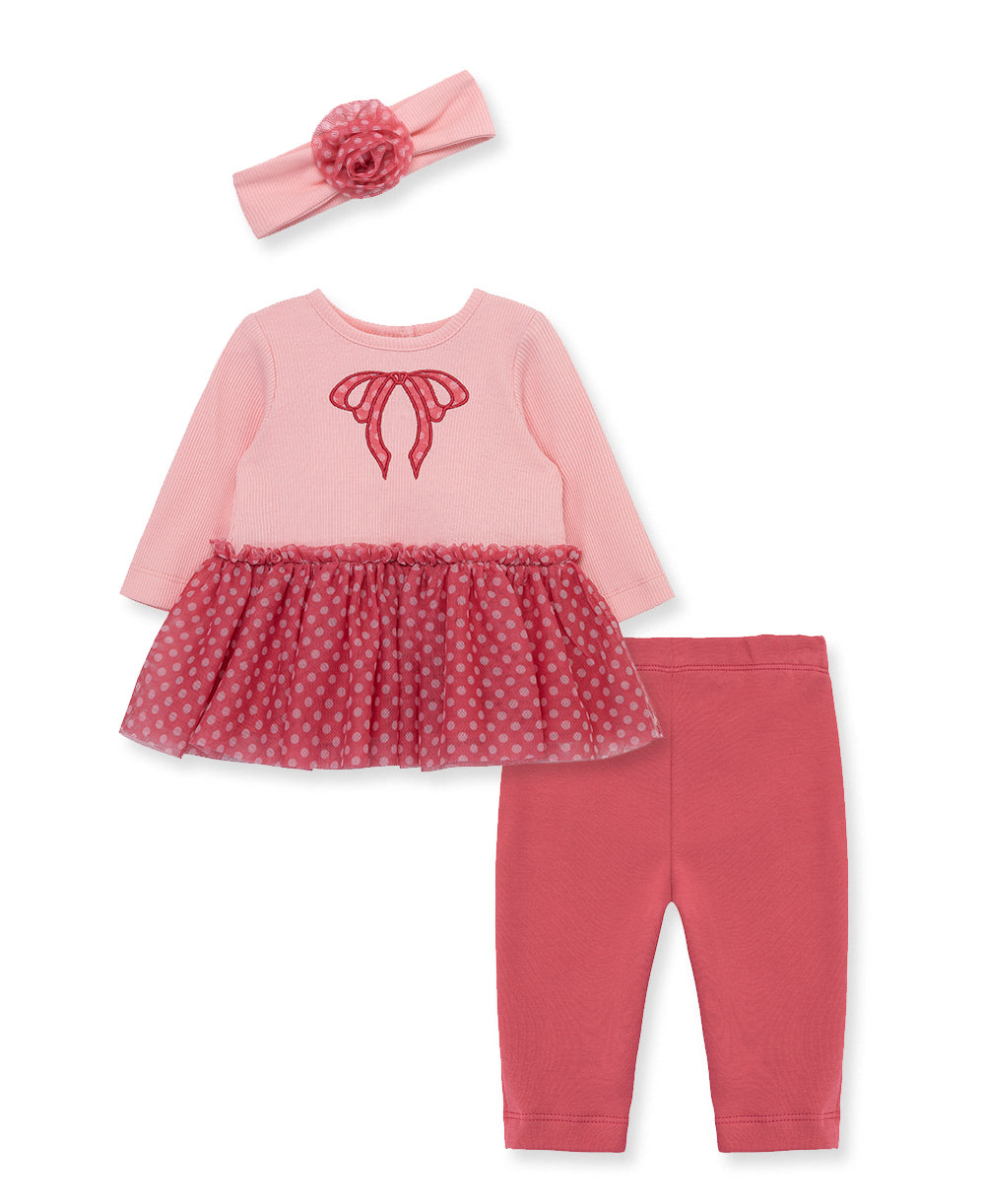 Dot Bow Tutu set - Little Me