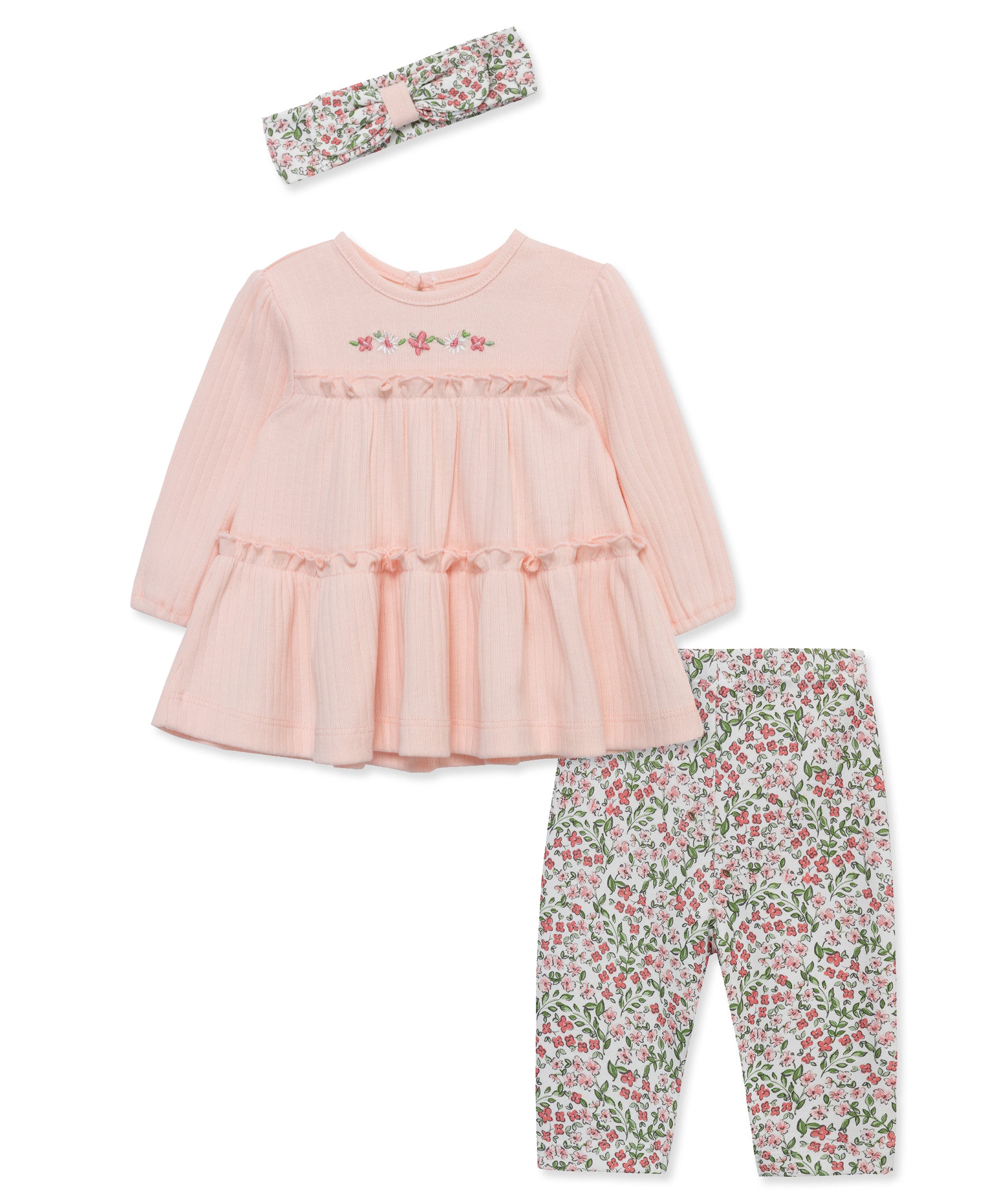 Sweet Floral Tunic Set (12M-24M) - Little Me