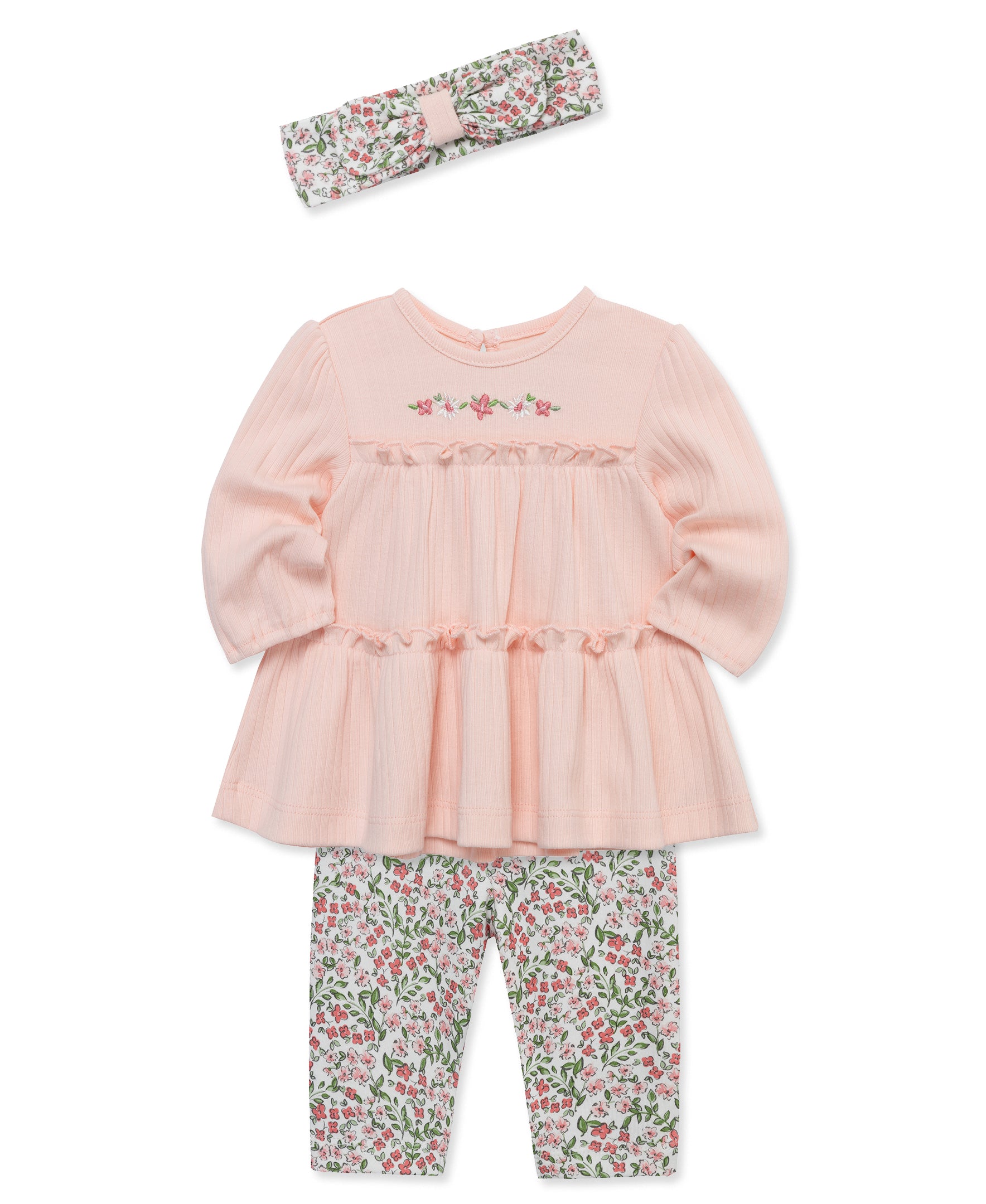 Sweet Floral Tunic Set (12M-24M) - Little Me