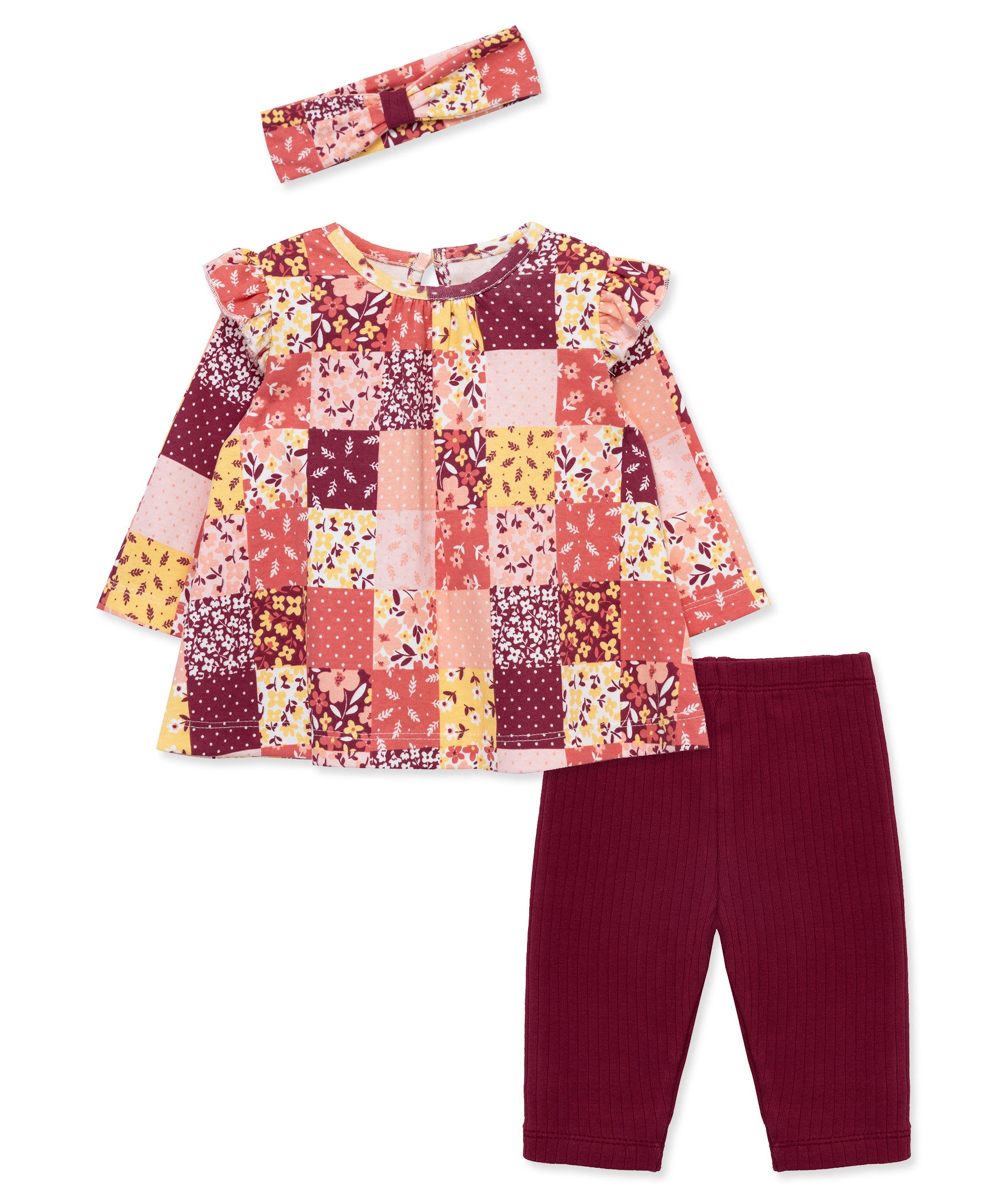 Patchwork Tunic Set (12M-24M) - Little Me