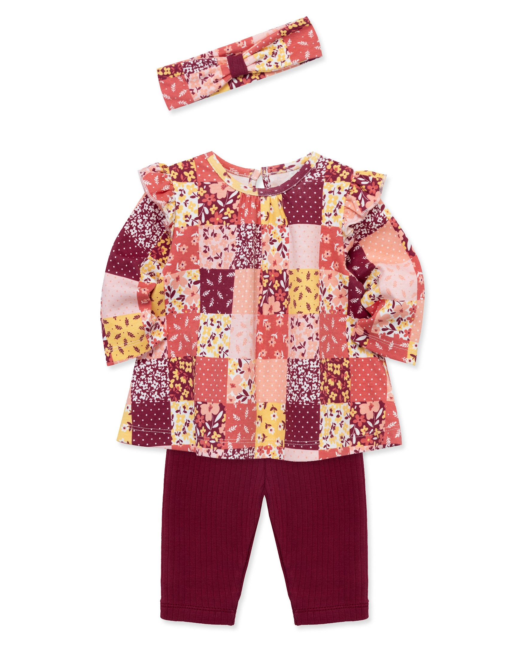 Patchwork Tunic Set (12M-24M) - Little Me