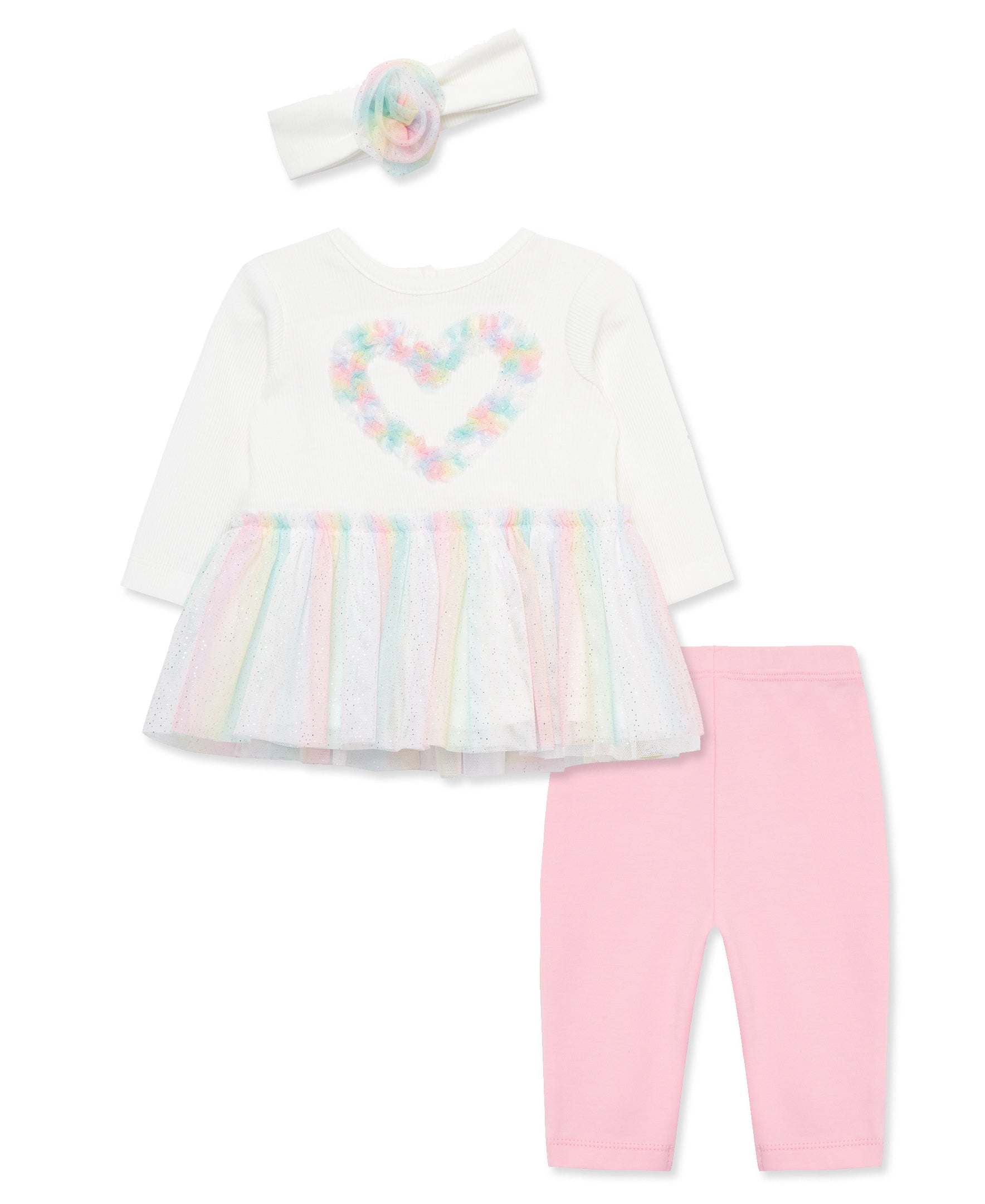 Rainbow Tutu Set (3M-12M) - Little Me