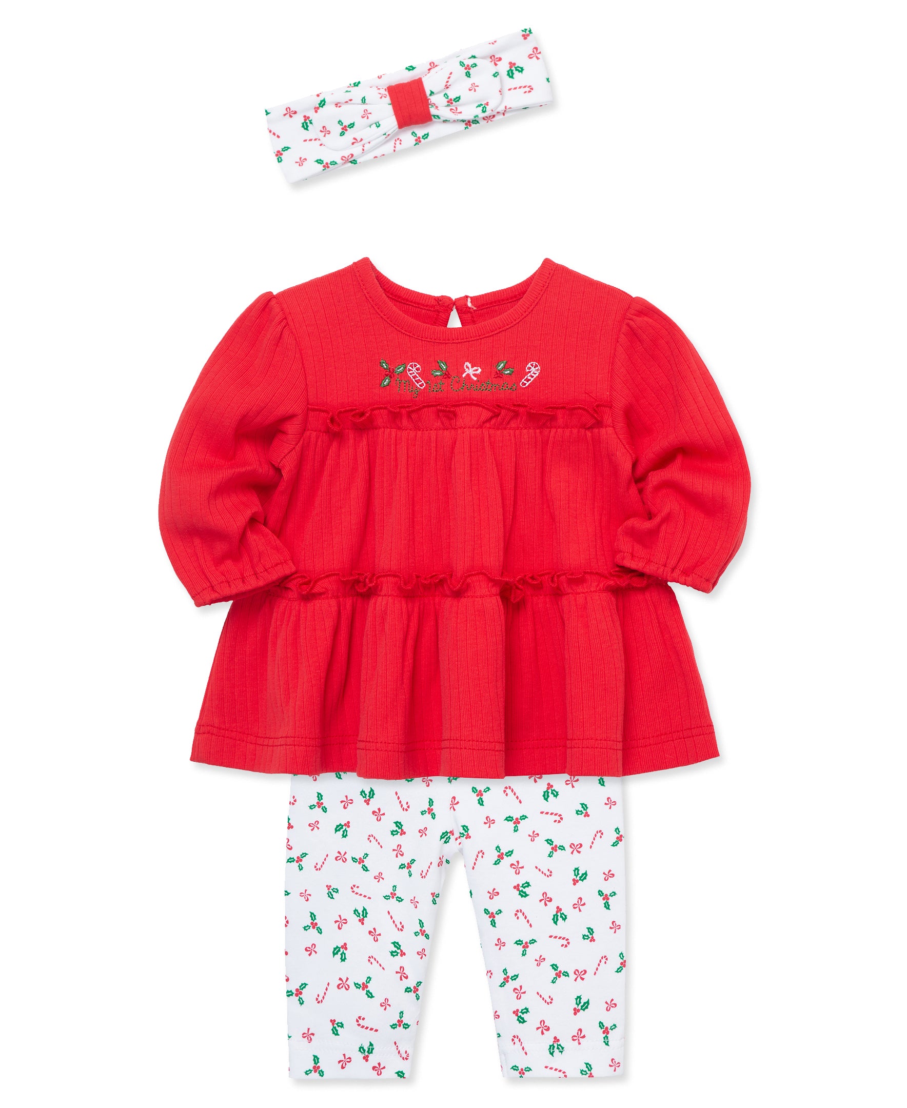 Candy Cane Tunic Set - Little Me