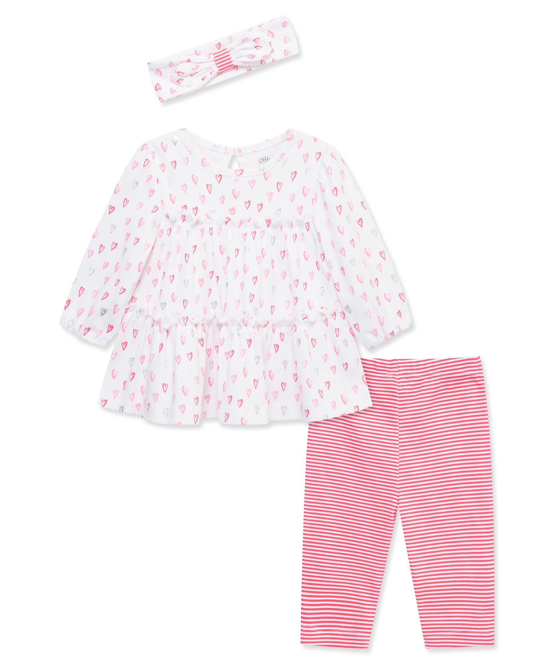 Hearts Tunic & Legging Set - Little Me