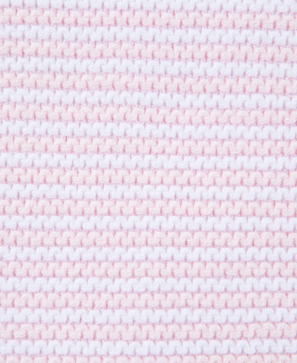 Pink Textured Receiving Blanket - Little Me