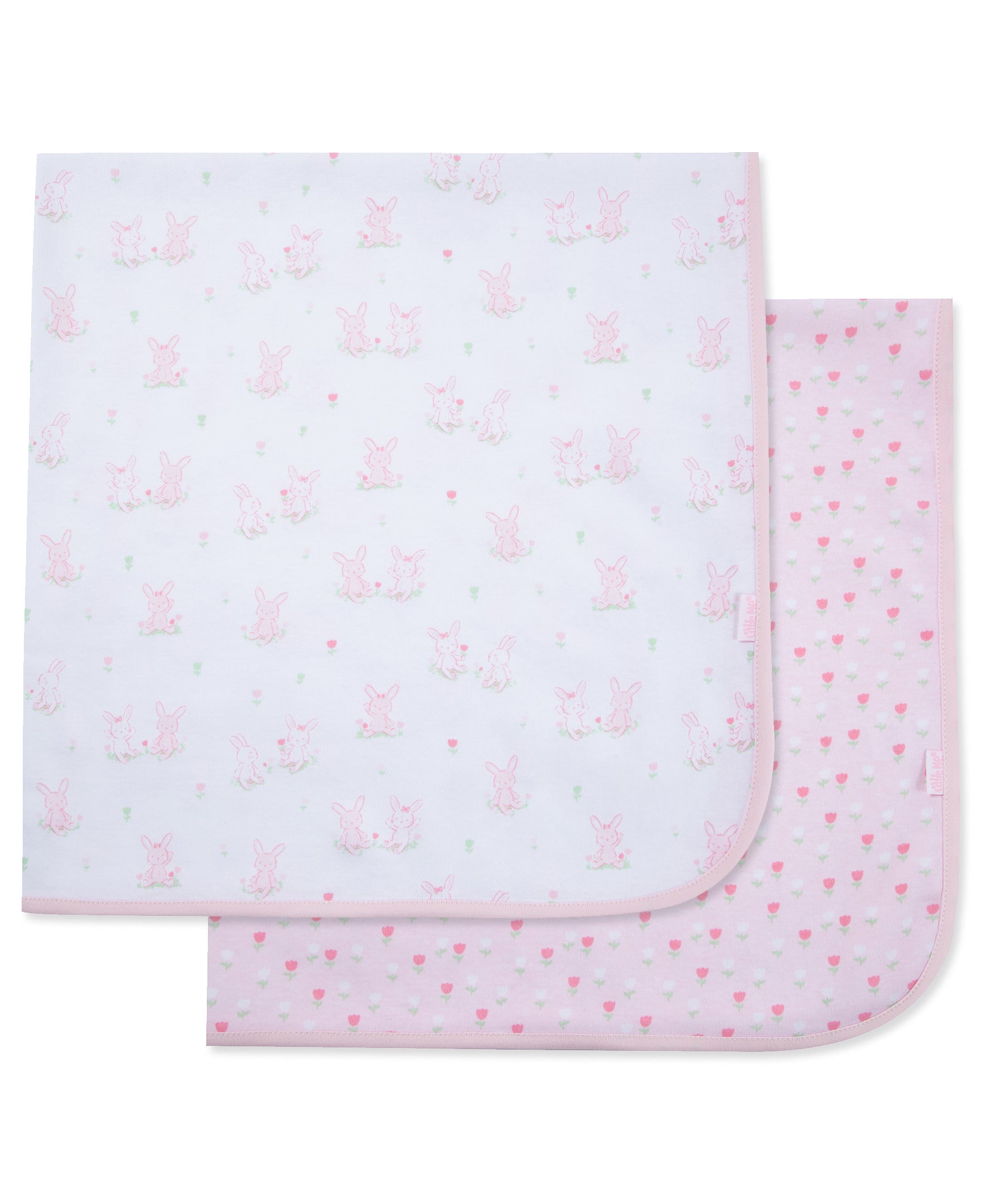 Cuddly Bunny Receiving Blankets (2-Pack)