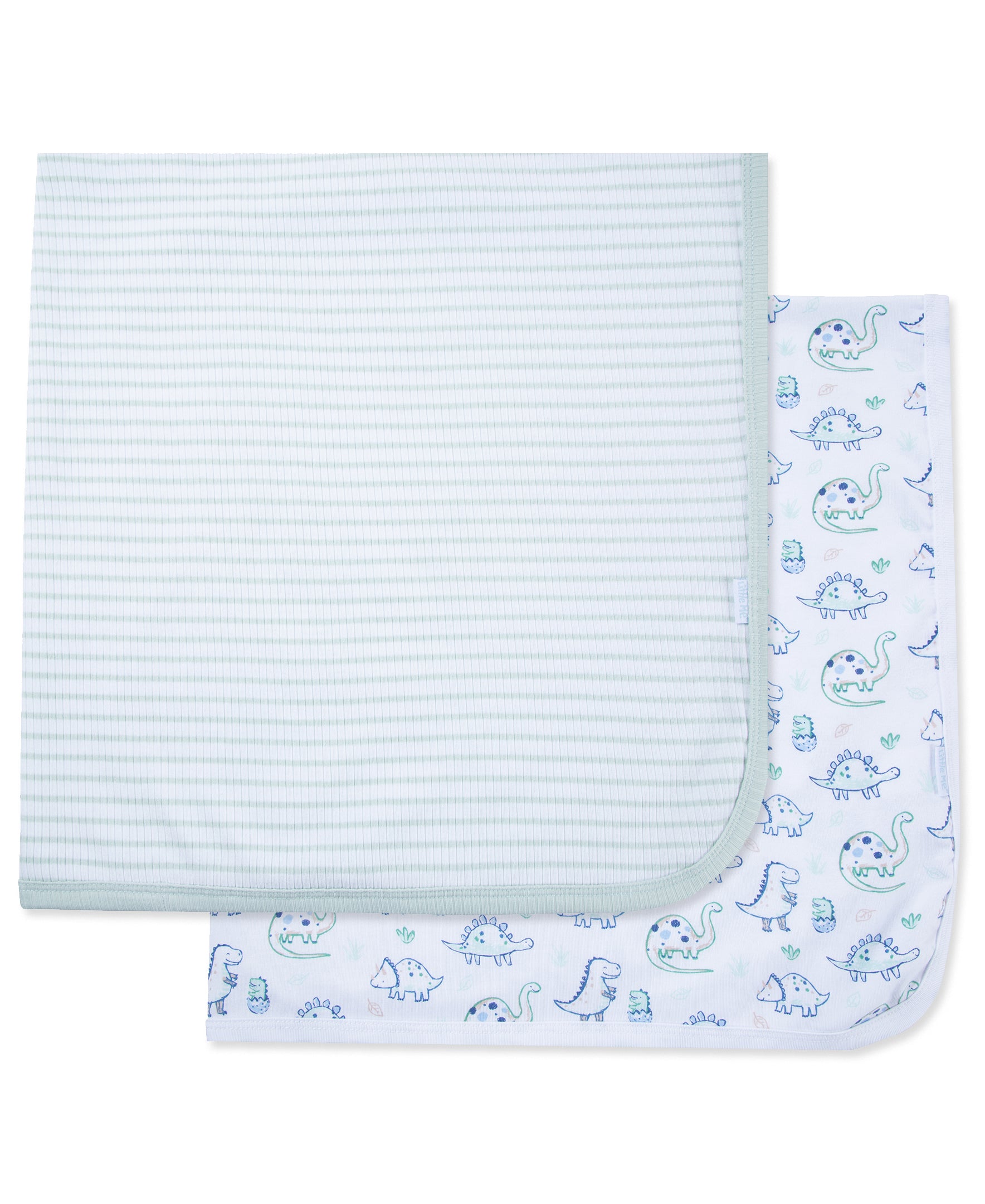 Dino Receiving Blankets (2-Pack) - Little Me