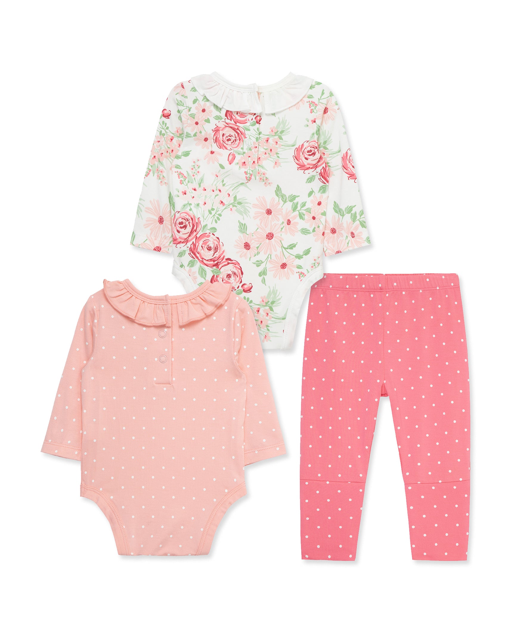 Floral Bodysuit & Pant Set - Little Me