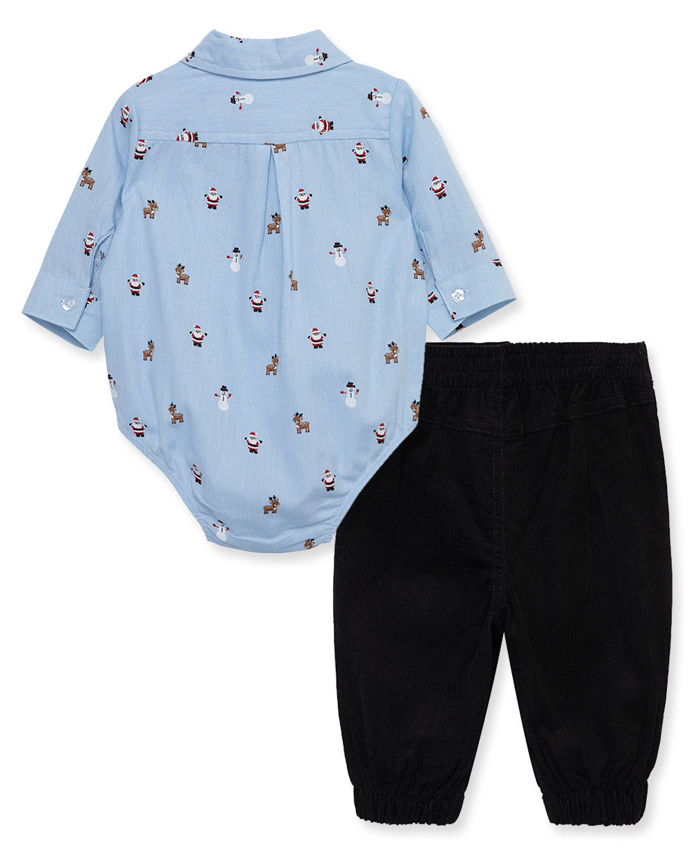 Jolly Woven Pant Set - Little Me