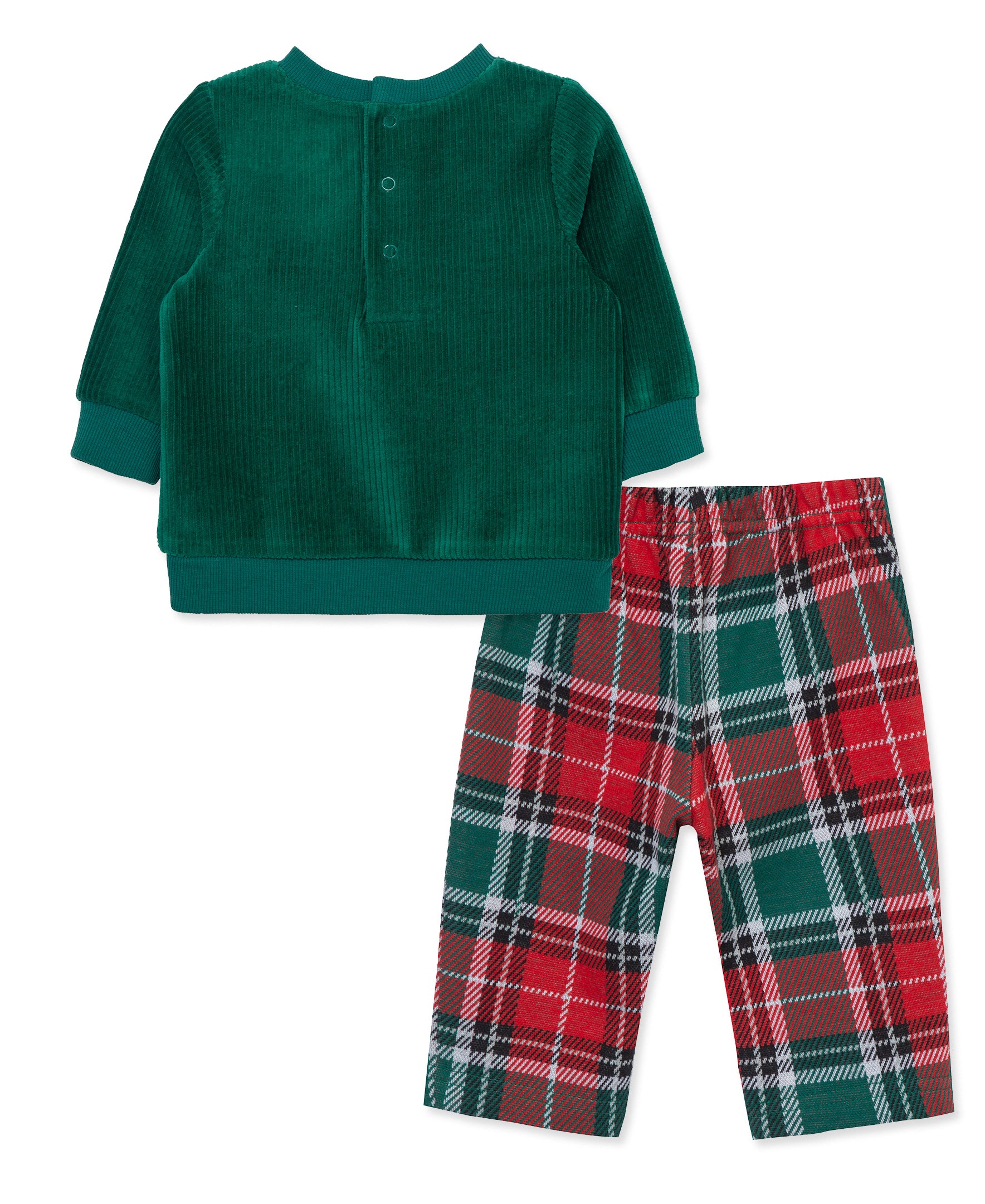 Nutcracker Velour Pant Set - Little Me