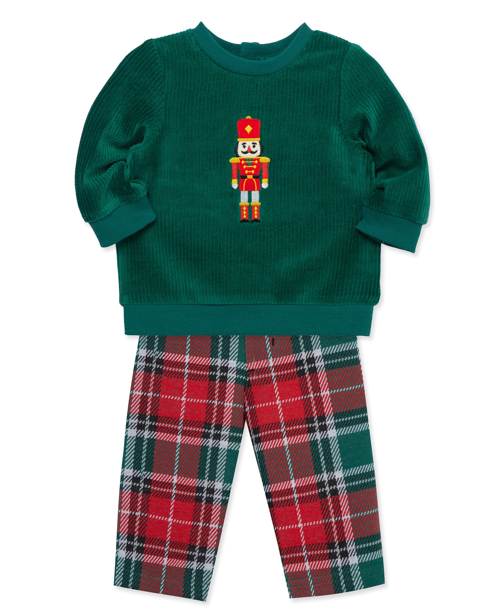 Nutcracker Velour Pant Set - Little Me