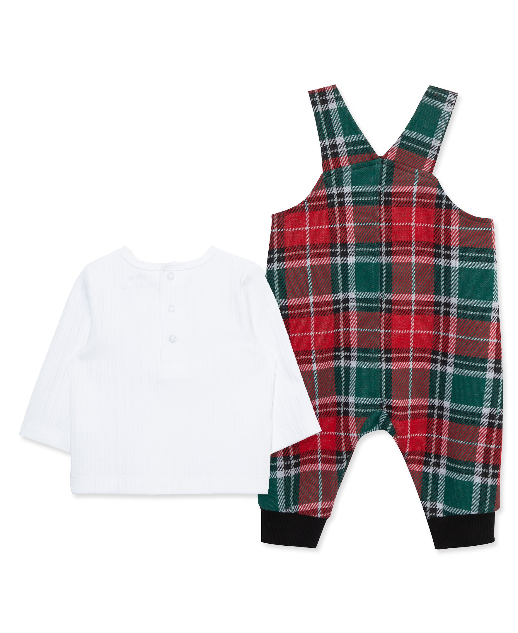 Plaid Overall Set - Little Me