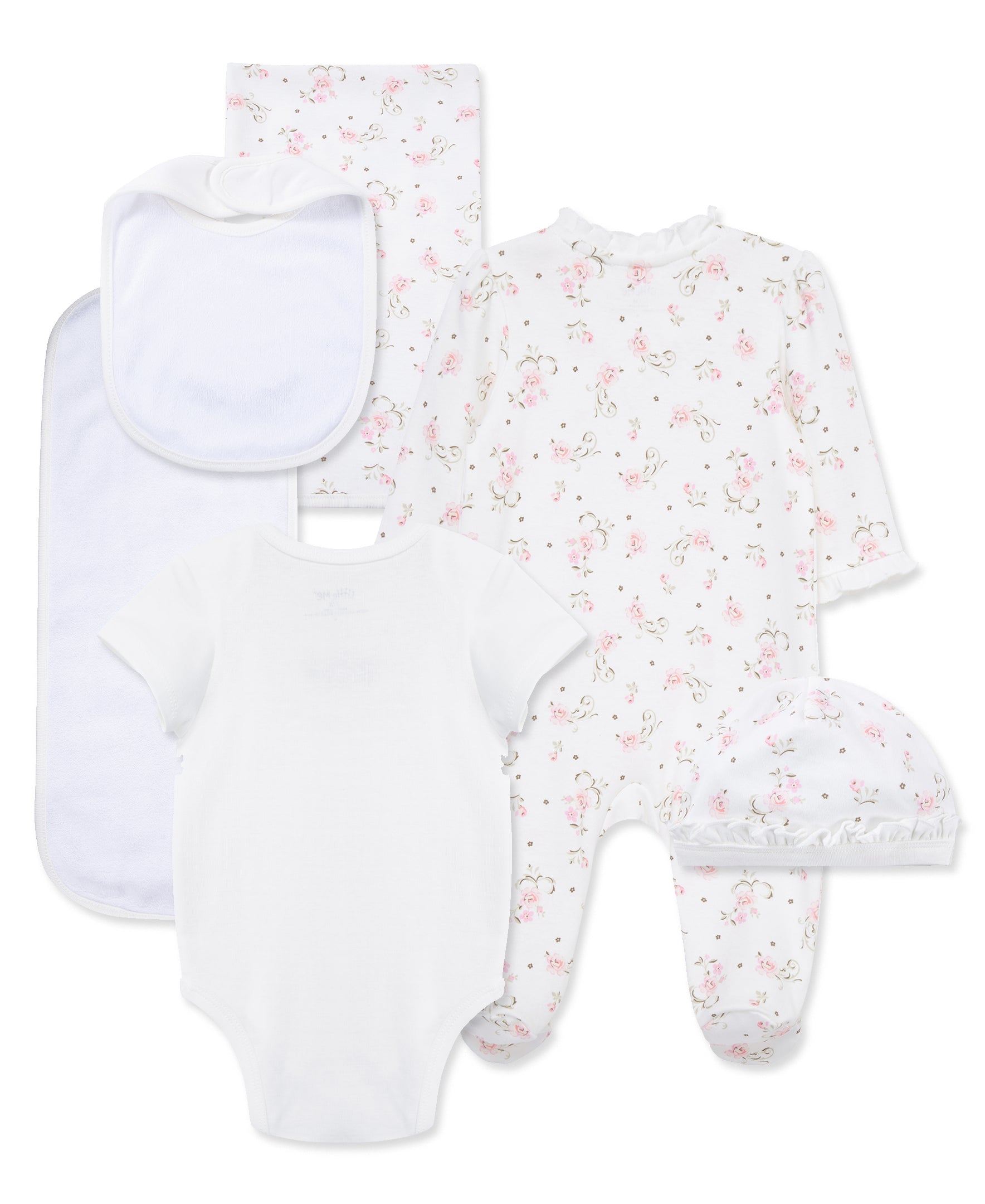 Vintage Rose Print Baby Gift Box Set - Little Me