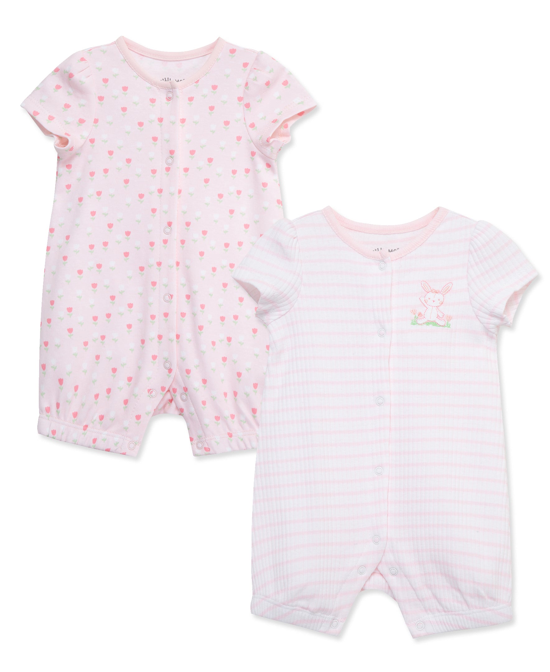 Tulips Rompers (2-Pack) - Little Me