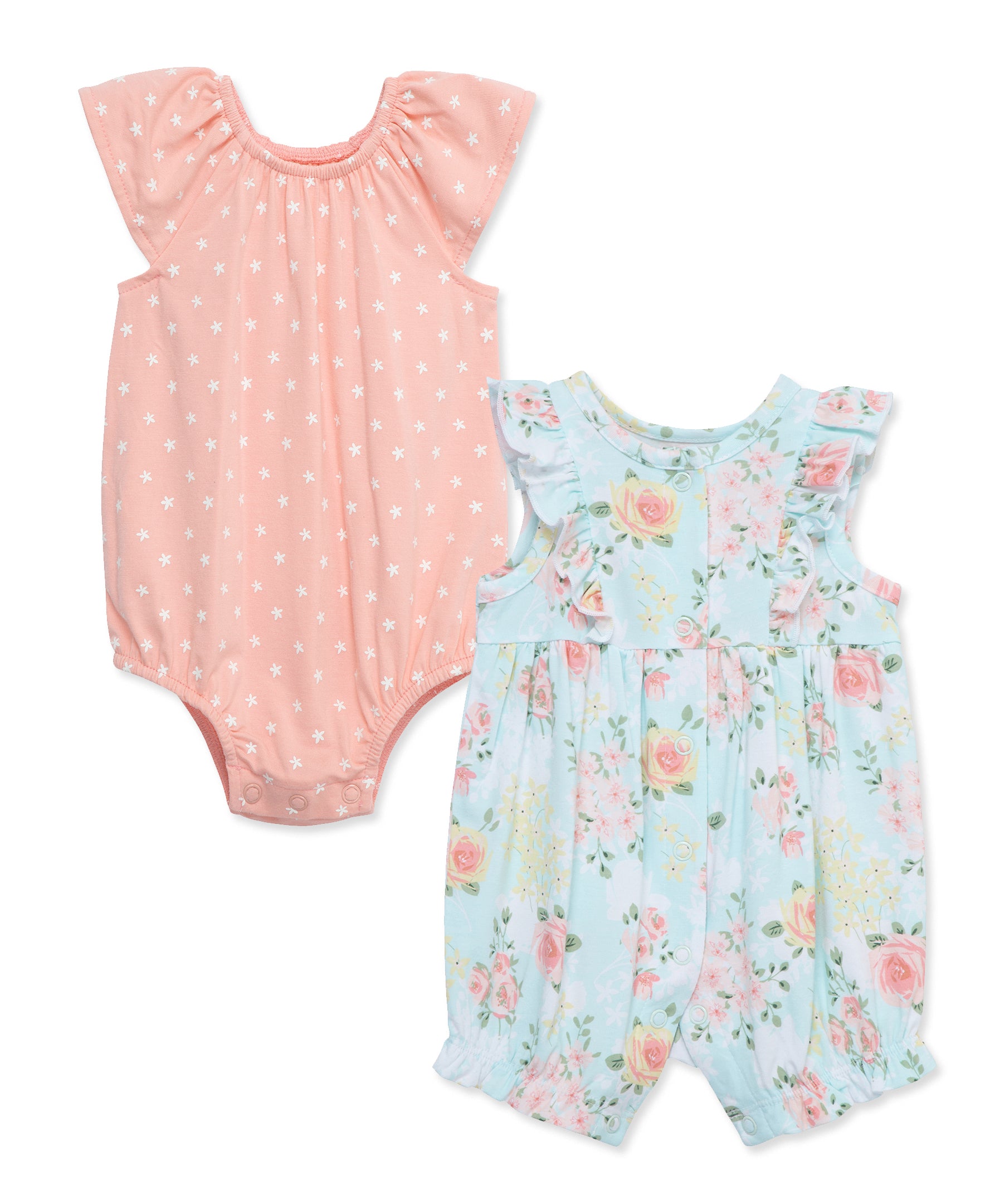 Meadow Rompers (2-Pack) - Little Me