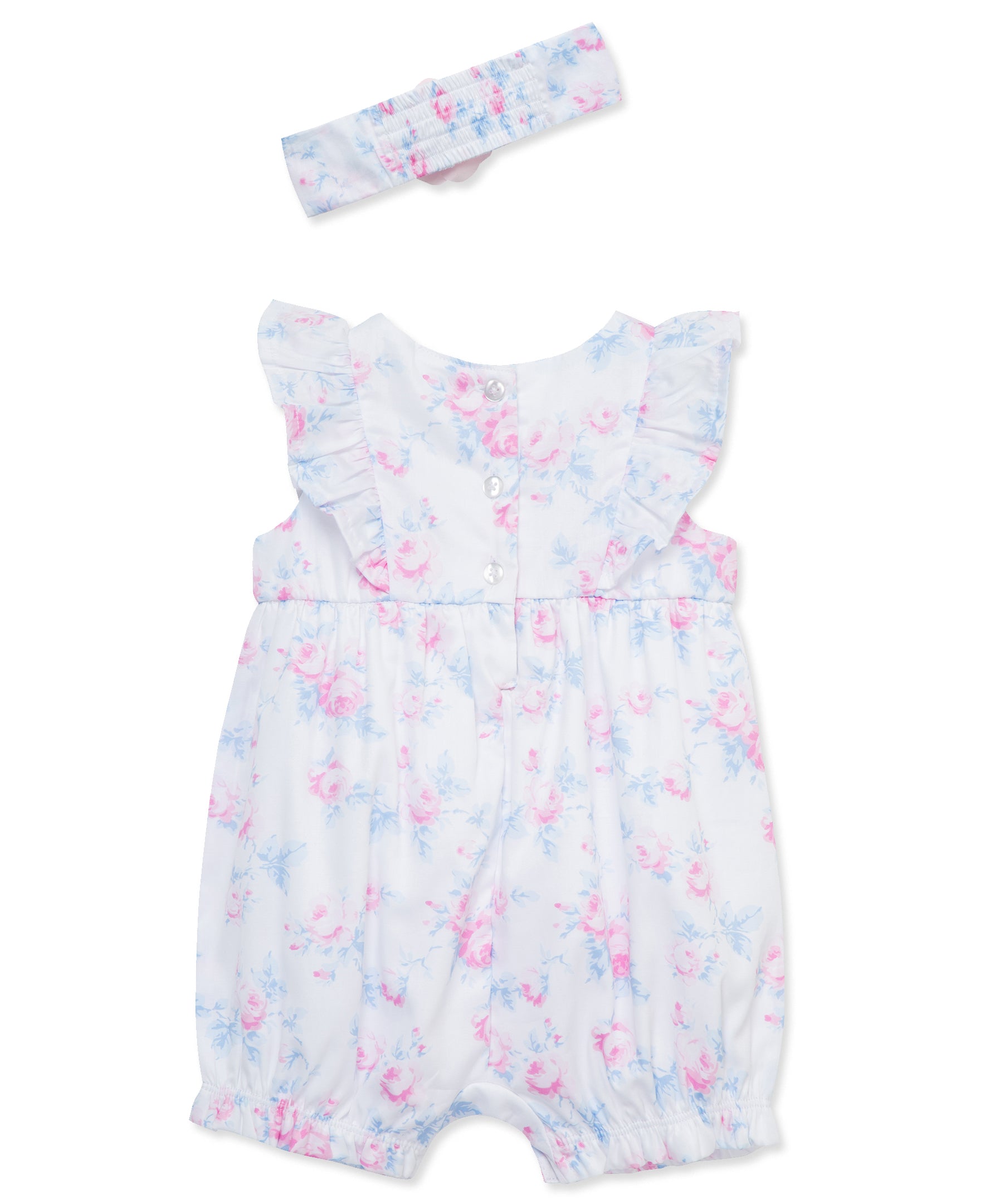 Roses Romper & Headband - Little Me