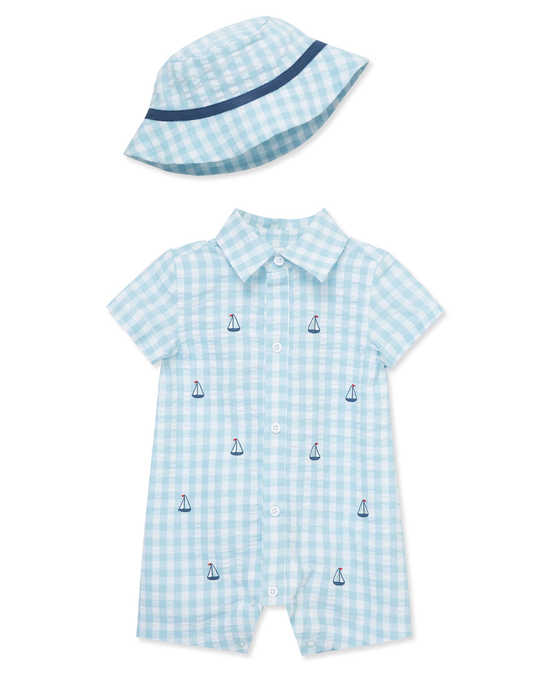 Sailor Romper & Hat - Little Me