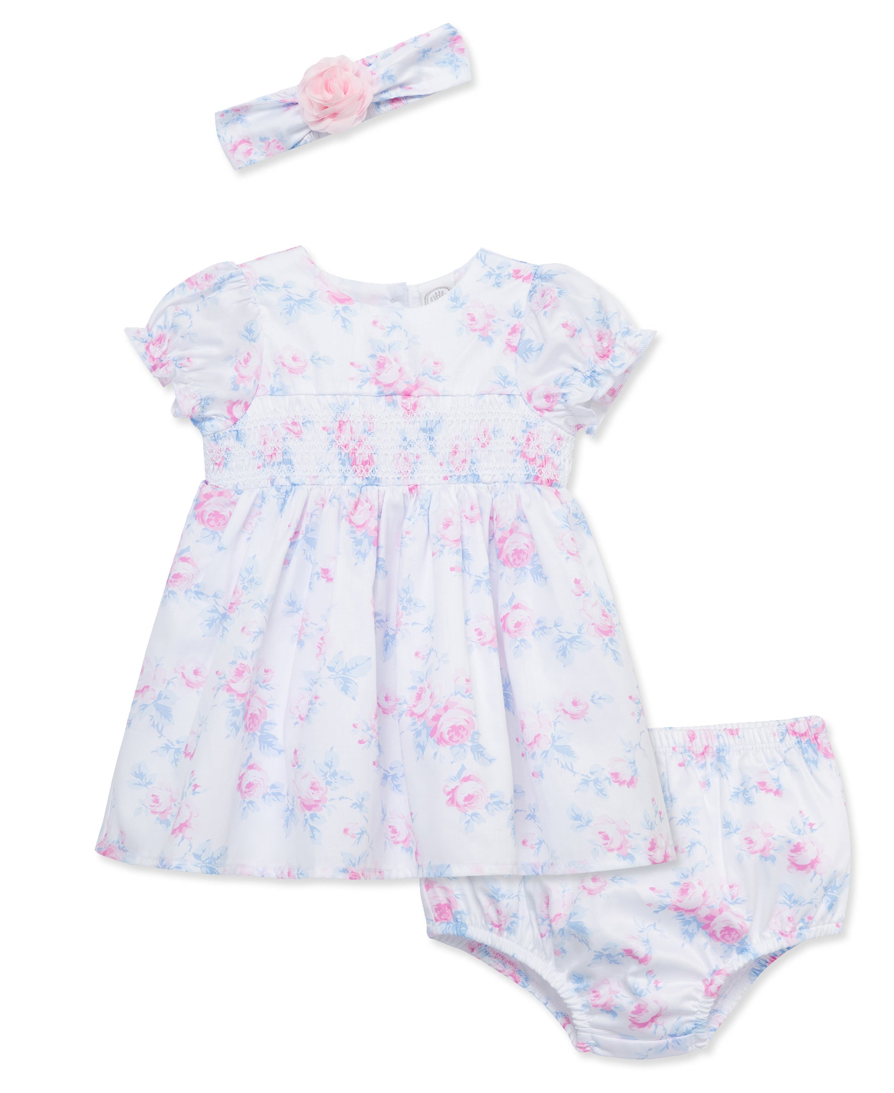 Roses Dress Set & Headband - Little Me