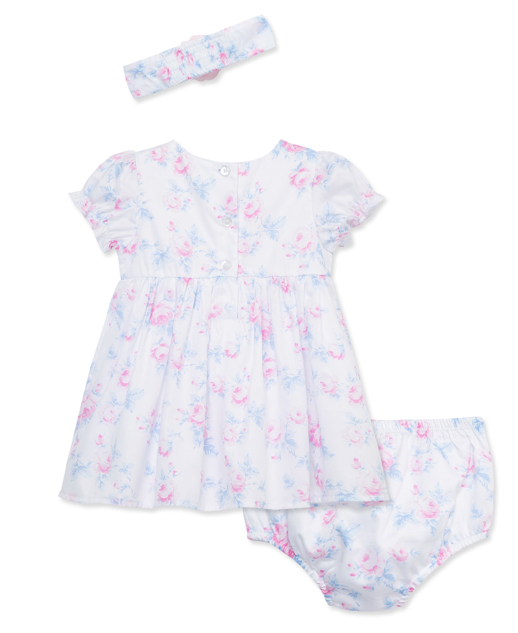 Roses Dress Set & Headband - Little Me