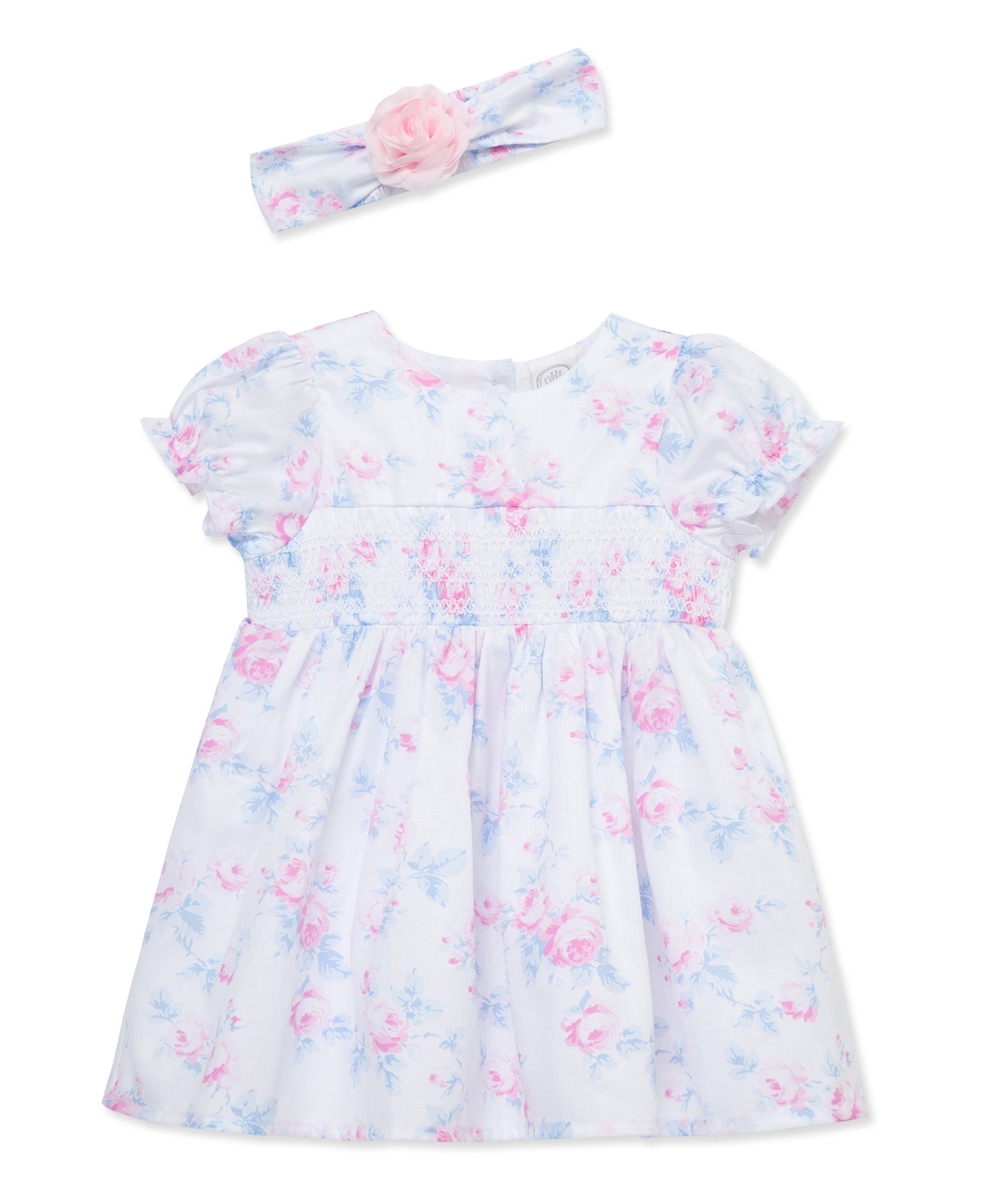 Roses Dress Set & Headband - Little Me