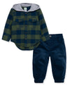 Check Woven Pant Set - Little Me