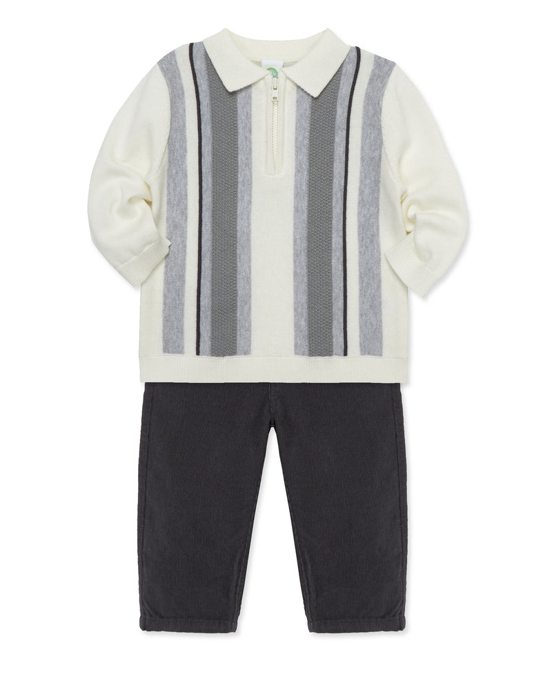 Intarsia Knit Polo Set (12M-24M) - Little Me