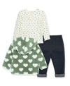 Heart Infant 3-Piece Sherpa Set (12M-24M) - Little Me