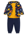 Woodland 3-Piece Toddler Sherpa Set (2T-4T) - Little Me